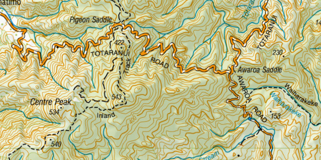 Totaranui Road Map